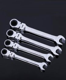 New Fixed Head Ratcheting Combination Spanner Wrench Sets Hand Tools Ratchet Handle Wrenches 691011121324mm8659001