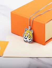 Designers necklace luxurys Jewellery high quality Tiger Necklaces titanium steel non fading couple male female year of the tigers Zo4564198