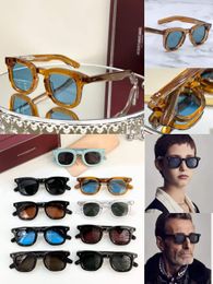 New Vintage Fashion Sunglasses DEVAUXI Imported Acetate Frame UV400 Polarised Lens Women Man High Quality JMM DU7T SIZE 43-27