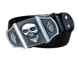 Men039s Belt with lighter Golden skull lighter belt buckle metal lighters Kerosene lighter belt for men gift J01219950018
