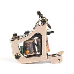 Square shield Alloy tattoo machine High Quality coil Tattoo Machine for liner Shader Body Art Gun Makeup Tool1193058