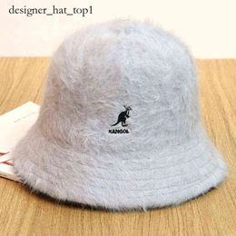 NEW fashion Wide Brim Hats Bucket Hats Kangol Kangaroo for women Dome Rabbit Hair Woman Bucket Hats Multicolor Man Cps Fisherman Hat Unisex Couple Models Hats 9294