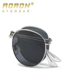 Sunglasses Folding Men Women Polarized Alloy Frame UV400 Sun Glasses Classic Round Eyewear18434387
