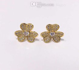 Jewellery Stud Earrings designer love Earring Screw cleef earring Party Wedding Couple Gift Fashion van Luxury with box a1d9234599