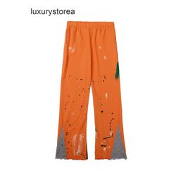 mens designer pants cargo pants joggers sweatpant cargos graffiti print sweatpants pantalon splash ink jogger loose letter 5