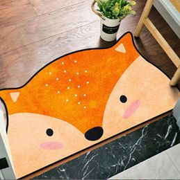 Carpets Bathroom Floor Mats Absorbent At The Entrance Non-slip Entry Door Cute Cartoon Cutable