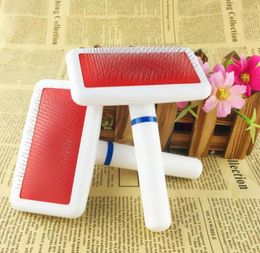 Pet Dog Cat Hair Brush Shedding Grooming Pin Hair Brush Combs clean tools small size HK777489702