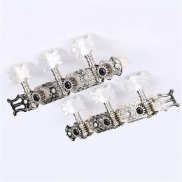 Accessories Classical Guitar String Tuning Pegs Machine Heads Tuners Keys Parts With Screws Guitar Optimization Easy To Operate Tuning Pegs