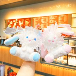 Bow Fairy Rabbit Plush Doll Accessories Cute Car Car Doll Bookbag Keychain