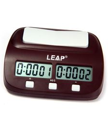 LEAP PQ9907S Digital Chess Clock Igo Count Up Down Timer for Game Competition1495717