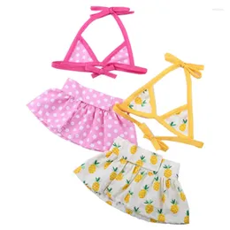 Dog Apparel Summer Pet Clothing Bikini Set Swimwear Teddy Beach Cat And Dogs Cooling Vest For