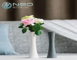 Modern Style Ceramic Artificial Table Flower Vase Modern Porcelain Dried Flower Vase Modern Home Wedding Gift Decor Vase9599826