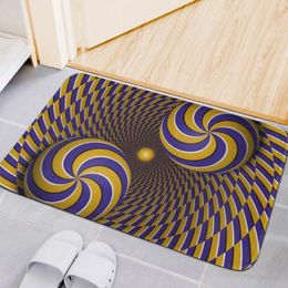 Carpets Rug Bedroom Bathromm Carpet Vertigo Hypnotic Screw Funny Children Girls Living Room Cartoon Floor Mat Doormat Decor