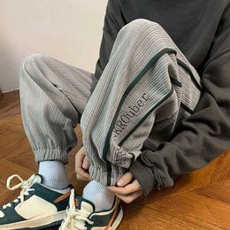 Men's Pants Mens Trousers New Project Cotton Bag Free Delivery Korean Fashion Jogger Y2k Harajuku Mens Sports PantsL2405