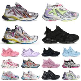 Luxusmarke Sneakers Track Runners 7.0 7.5 3.0 Designerschuhe Plattform All Black White Multicoly Pink Blue Grey Ancien Daddy Männer Frauen Trainer Tennisschuhe