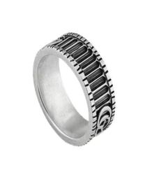 Fashion Ring 925 Silver Rings for Women Wedding Rings Men Designer Trendy Jewelry Width 4mm 6mm Charm Accessory2609020