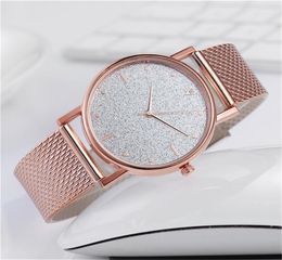 Top Luxury Watch Leather Strap Quartz Watch Stainless Steel Dial Casual Bracelet Ladies Watch5636159