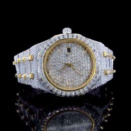 Designer Watch Selling Iced Out Moissanite Watch Colourless Diamond Watch For Men Best Quality Wholesale Price