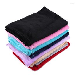 Blankets 100 70cm Autumn And Winter Super Soft Keep Warm Sofa Blanket Flannel Baby Wrap Swaddling Comfortable Household