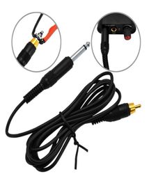 Black Tattoo Power Supply Clip Cord Cable for Rotary Tattoo Machines for Tattoo Machine Set Kits5188403