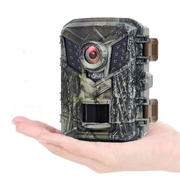 Mini Hunting Camera 16MP 1080P Wild Trail Game Cam Infrared Night Vision Outdoor Motion Activated Trigger Scouting Po Traps 240426