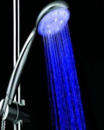 3 Colours changing LED bath shower nozzle Automatic Control Sprinkler LED Shower Head3625374