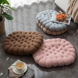 Pillow Tatami Upholstered Thickened Seat Office Bench Student Chair Bu Oval Cookie Sofa Floor