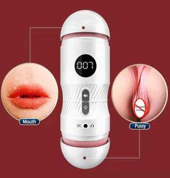 Automatic masturbation vibrator masturbation cup pocket cat male adult sex machine silicone sex doll reality vagina5152675