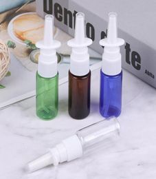 Storage Bottles Jars 5pcs 15ML PET Empty Bottle Plastic Nasal Spray Pump Sprayer Mist Nose Refillable3113418