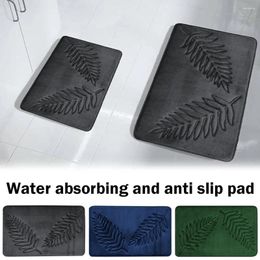 Carpets Memory Cotton Water Absorbent Non Slip Mat For Bathroom Living Room Bedside Kitchen Entrance Carpet Floor Resistant To R2H3