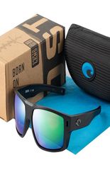 New Brand Square Sunglasses Men Classic 580P Polarised Sunglasses Fishing Driving Goggles Mirror Shades For Male 981e#3754103