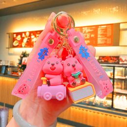 Ruby Keychain Doll Anhänger PVC Weiche Plastiktüte Anhänger Puppenschlüsselkettengeschenk süß