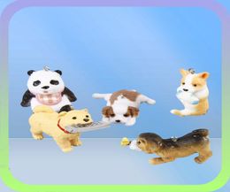 Charms 3050MM Fashion Craft Animal Jewelry Resin 3D Pet Dog Puppy For Keychain Making Pendants Hanging Handmade Diy Material1285A5580442