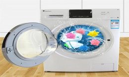 Sublimation Laundry Products 1Pcs Magic Solid Laundrys Ball Reusable Decontamination Cleaning AntiTangle Washings Machine Washing2184128