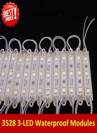 2000PCS Waterproof IP65 12V DC 3 LEDs 3528 LED Backlight LED Modules Light for Advertising Sign5987121