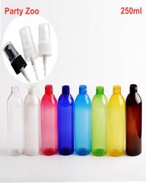 250ml85oz Colourful Multifunction Press Spray Bottle Fine Mist Spray Bottle Ideal For Clean Beauty Care Home Garden Use7428257