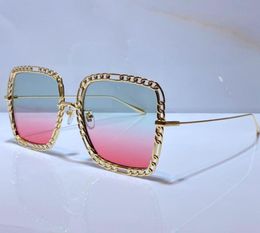 Summer Sunglasses For Men and Women 1033S style AntiUltraviolet Retro Plate Square Metal Full Frame Special design fashion Eyegla8487962