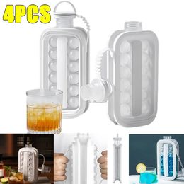 Foldable Ice Maker Compartment 2in1 Ball Jug Silicone Spherical Cube Mould Household Jugs 240429