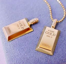 Luxury Soild 14K Gold Filled Pendant Charm Wedding Pendants Necklace For Women Bridal Party Choker Jewelry4352925