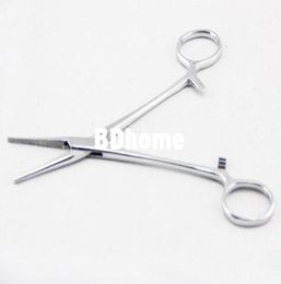 14 CM 1pclot Pet ear Forceps Aka Hemostatic Ear Forceps Straight head Silver Color Pet Beauty Products Drop 1446347