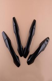 8PcsSet Gloss Black Car Exterior Door Handle Cover Trim Fit For Acura SUV TSX MDX RDX Honda CRV 2007 2008 Decoration4654292