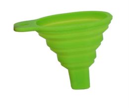 Kitchen Home Mini folding telescopic Tools long neck funnels creative household liquid dispensing funnel Tool5666707