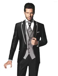 Men's Suits 3 Piece Suit Casual One-Button Prom Tuxedo