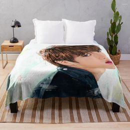 Blankets No More Dream_Seokjin Throw Blanket Fluffy Personalised Gift