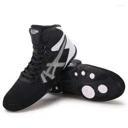Dance Shoes 2024 Men Wrestling Top Quality Gym Unisex Mesh Breathable Boxing For Mens Brand Boots Boy