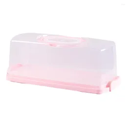 Plates Bread Storage Box Bead Holder Kitchen Case Container Pasties Toast Cheese Free-keeping