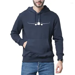 Men's Hoodies Factory Airliner Pattern Hooded Sweatshirts Spring And Autumn Models Casual Designer Brand Jackets Hip-hop Hat Pullovers