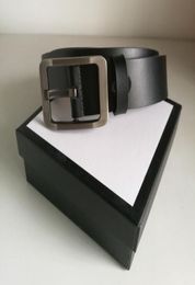 Designer Belts for Mens Belt Designers Belt Luxury Leather Business Hip Women Big Gold Silver Black Buckle Gift1005089