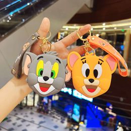 Cat and Mouse Zero Wallet Car Accessories keykain keykain Storage Storage Small Endant Hanging Decoration Bagchain