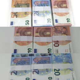 3 pack party supplies fake money banknote 10 20 50 100 200 euros realistic pound toy bar props copy currency movie money fauxbilletsI45R